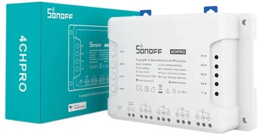 Продам Sonoff 4ch pro R3 wifi смарт блок дружит с Алисой