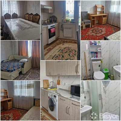 3-хонали квартира в Яшнаободе