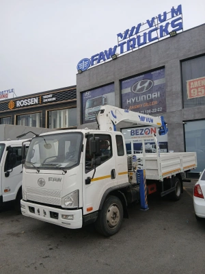 Кран-манипулятор FAW Tiger 5 тонн