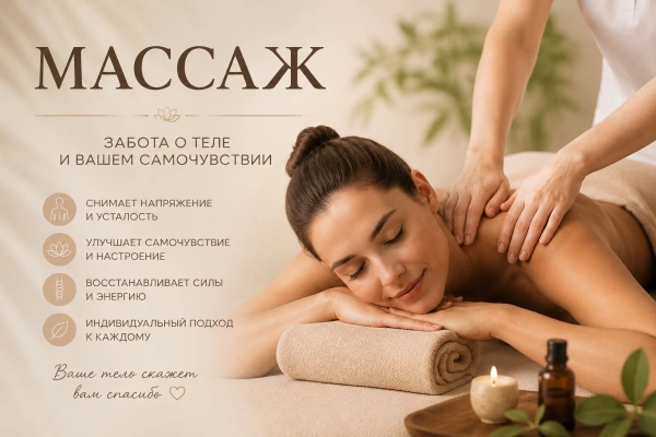 Сертифицированный массаж