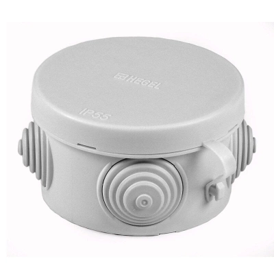 Коробка распределительная круглая КР 2601,2602 HEGEL IP55