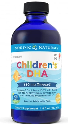 Omega-3 сироп. 530 mg 96 порций.  Nordic naturals Детский. США