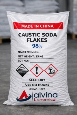 Каустическая сода чешуированная