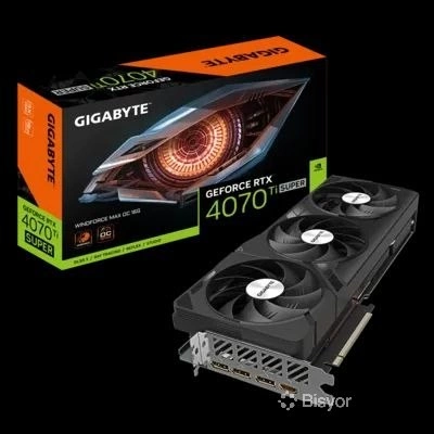 Видеокарта GeForce RTX 4070 Ti SUPER WINDFORCE MAX OC 16G