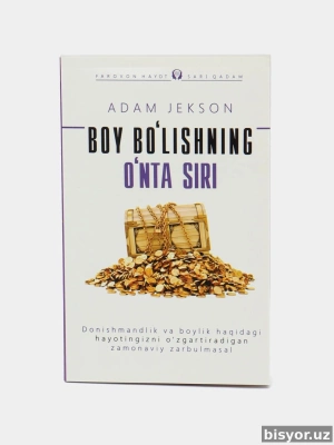Адам Жексон: "Бахтли булишнинг", "Соглом булишнинг", "Мухаббатнинг", "Бой булишнинг"