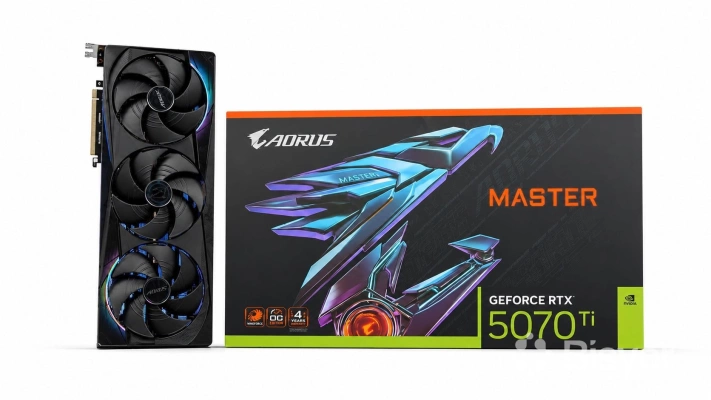 Видеокарта RTX 5070 Ti AORUS MASTER 16G GDDR7