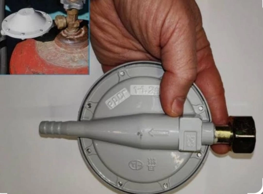 Редуктор пропан с вентилем