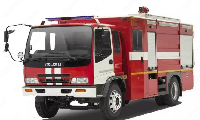Пожарный автомобиль ISUZU FVR 34L (с доп. опциями)