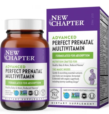 New chapter Perfect prenatal Мультивитамины для Беременных. США