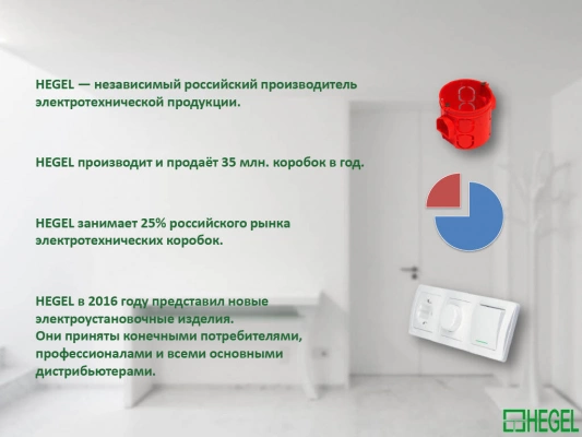 Коробки разветвительные КР2603,2604,2605 IP55 HEGEL огнестойкость 650°