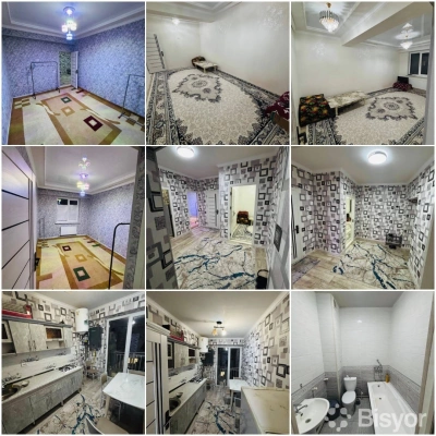 2-хонали квартира в Миробод тумани, новостройка